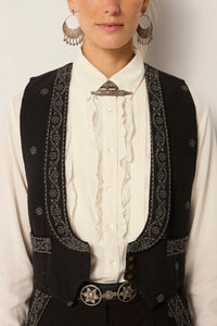 Lupita vest - Charro Black
