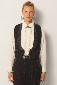 Lupita vest - Charro Black