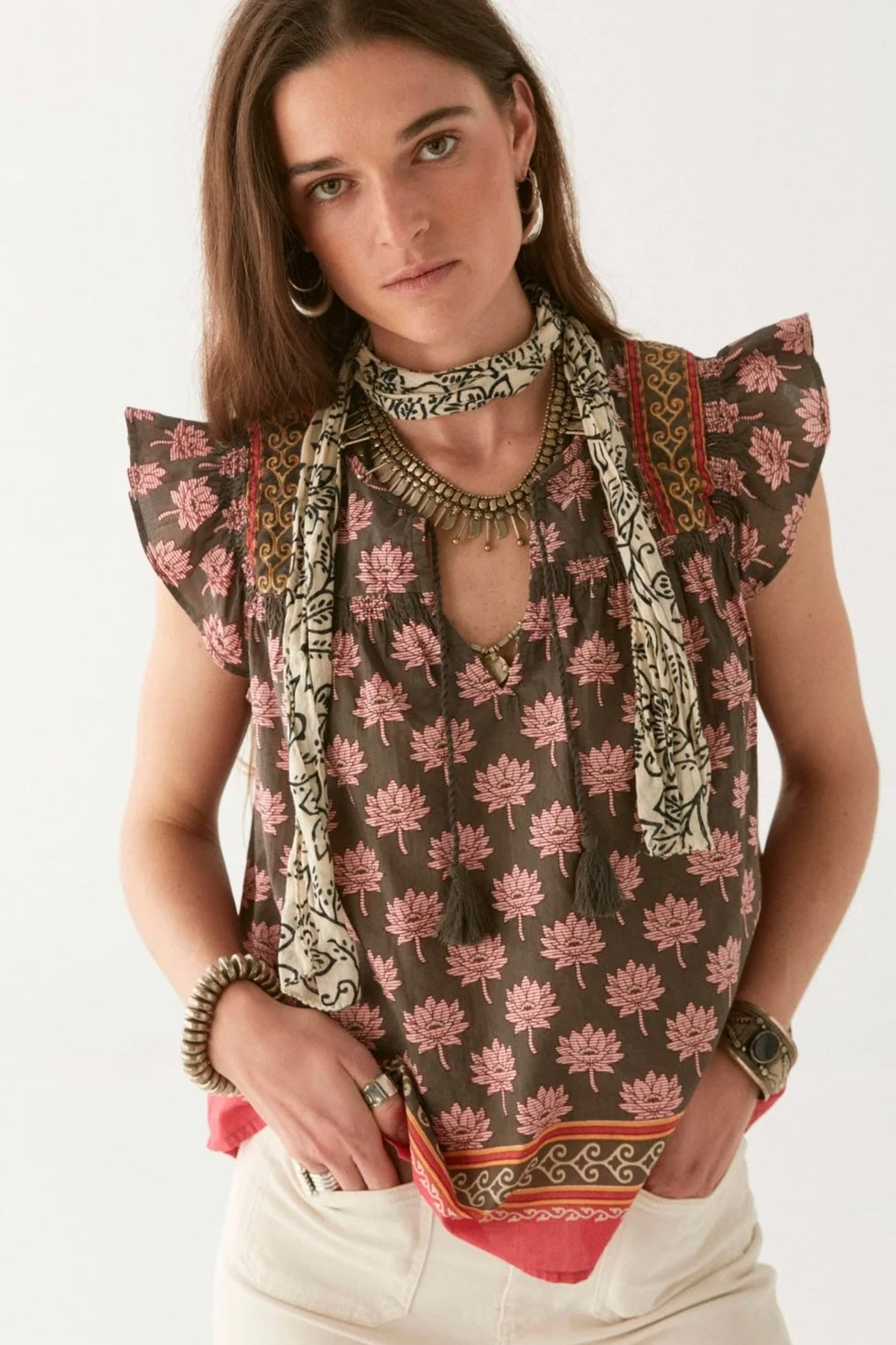 Charlize blouse - lotus