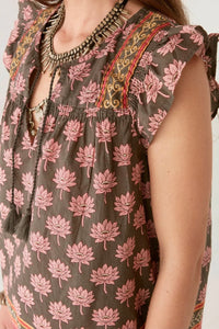 Charlize blouse - lotus