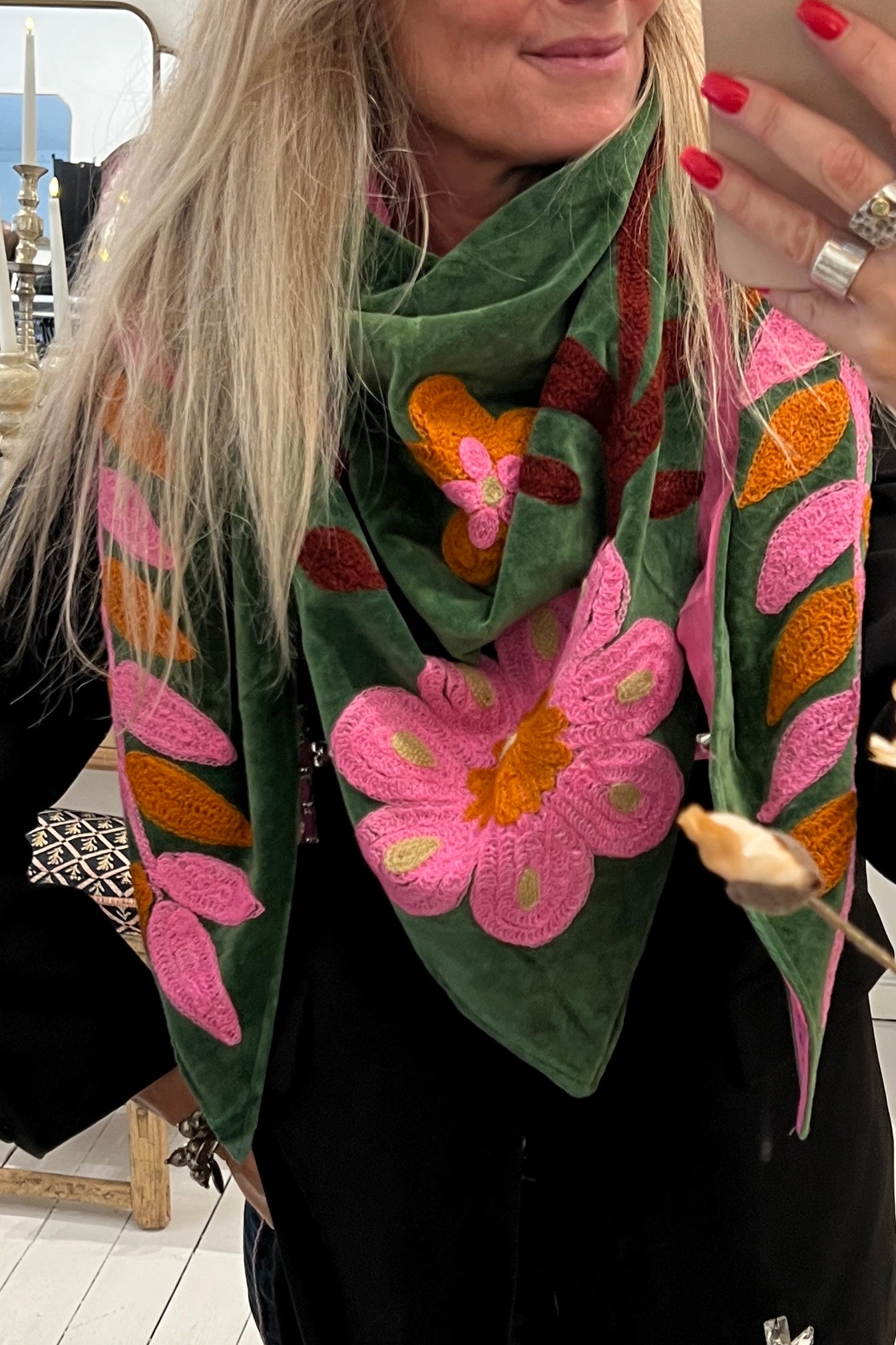 Vintage tørklæde