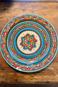 Marokkansk terrakotta fad no. 11