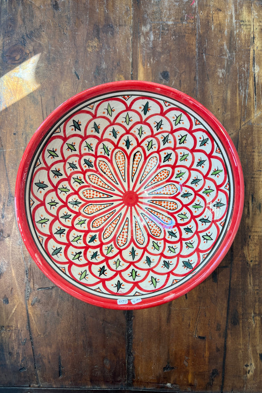 Marokkansk terrakotta skål no.3