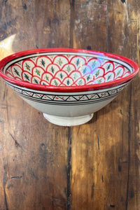 Marokkansk terrakotta skål no.3