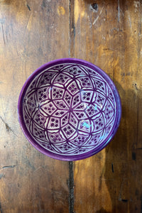 Marokkansk terrakotta skål no. 15