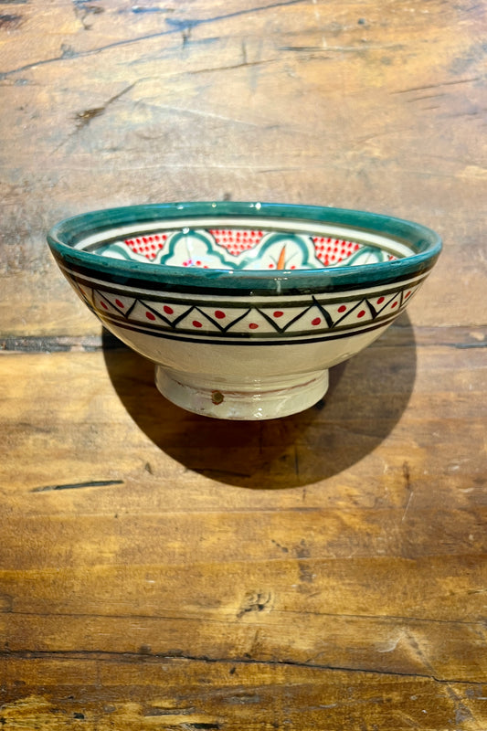 Marokkansk terrakotta skål no. 19