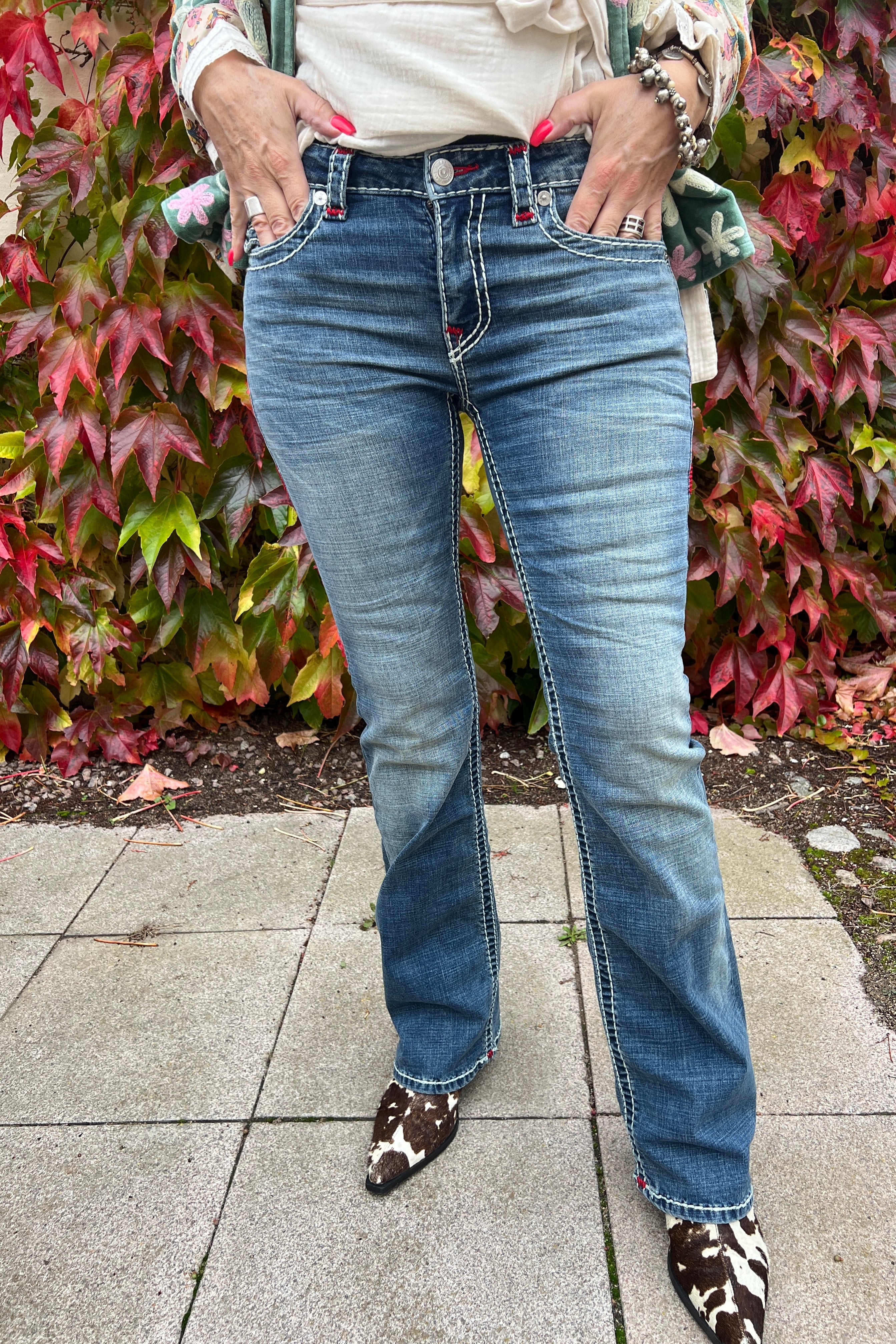 Becca Bootcut Flap Orchid Breeze