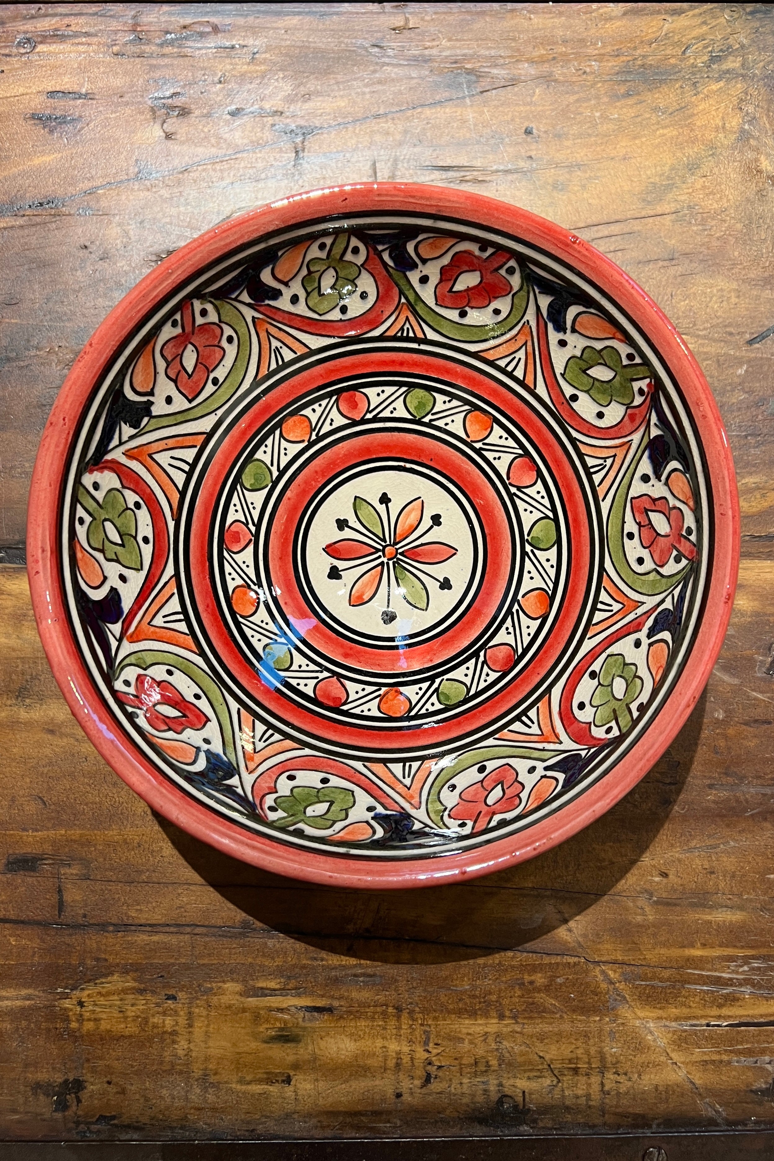 Marokkansk terrakotta skål no. 32