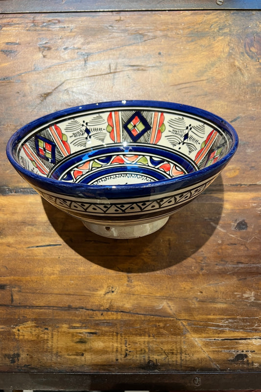 Marokkansk terrakotta skål no. 34