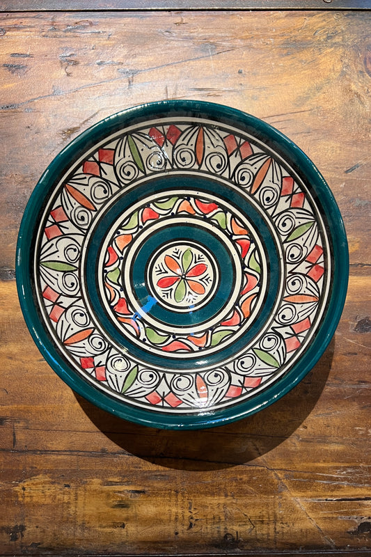 Marokkansk terrakotta skål no. 35