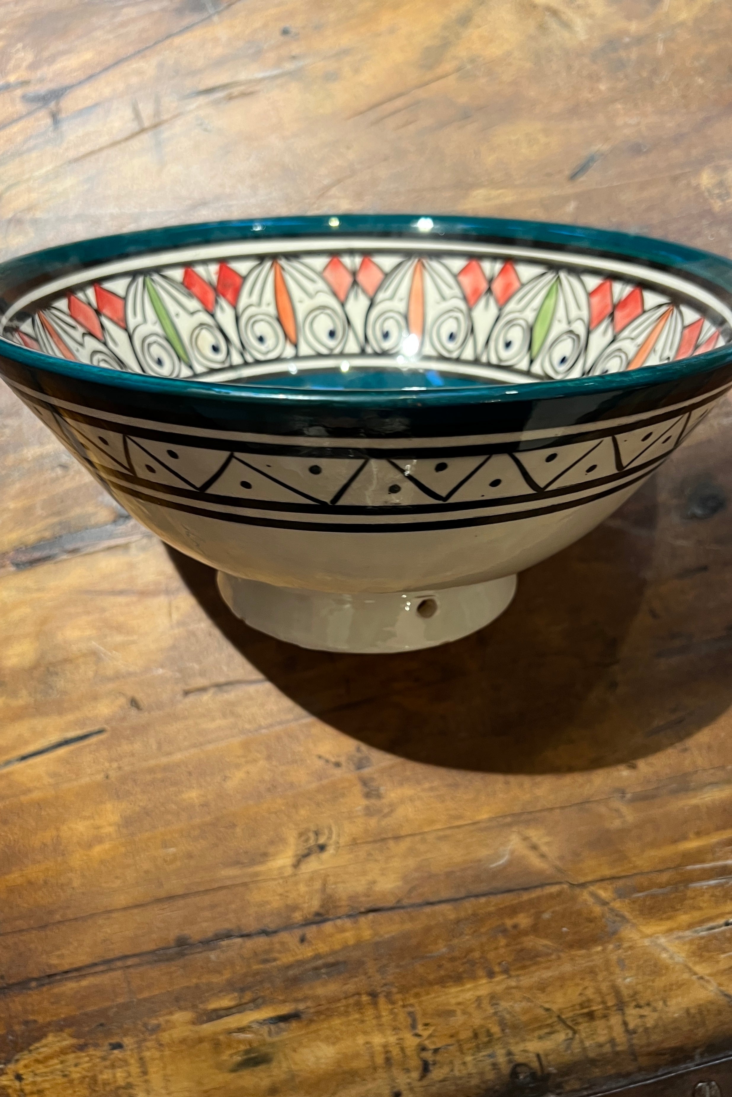 Marokkansk terrakotta skål no. 35