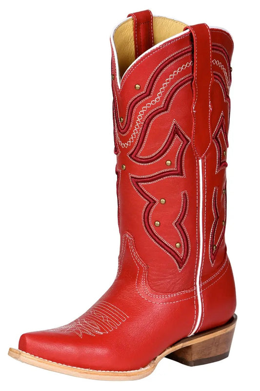 Cowboystøvle rød