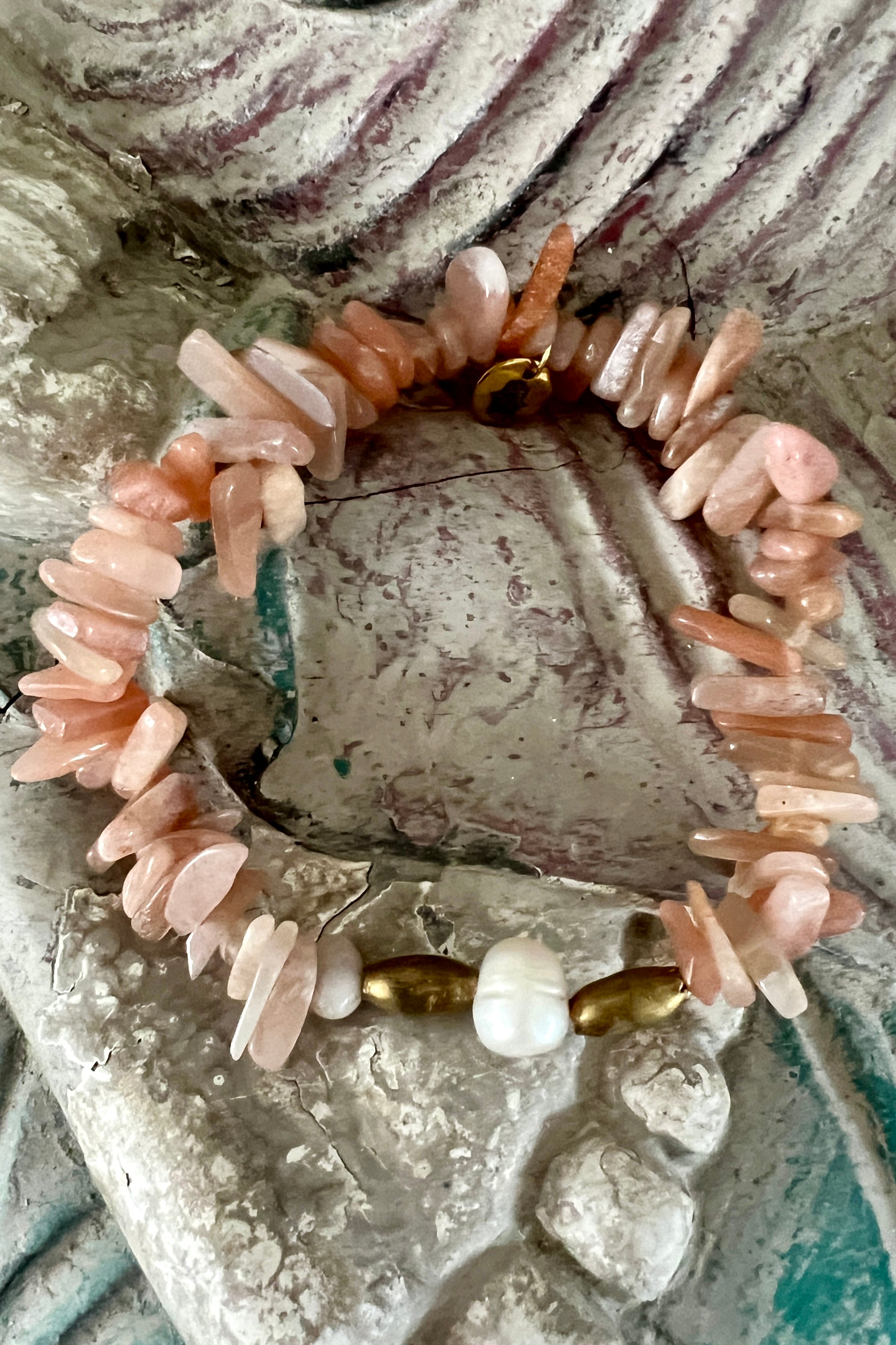 Unika perlearmbånd no. 90