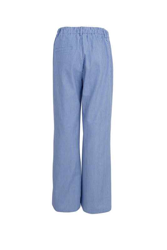 Madison Box Pants Blue/ White