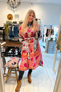 Hedvig Long kantha Coat no. 8