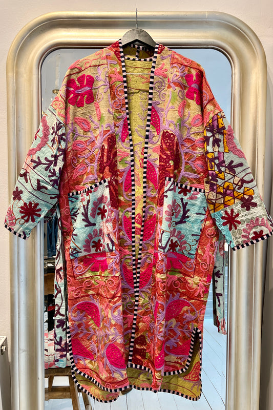 Hedvig Long kantha Coat no. 8