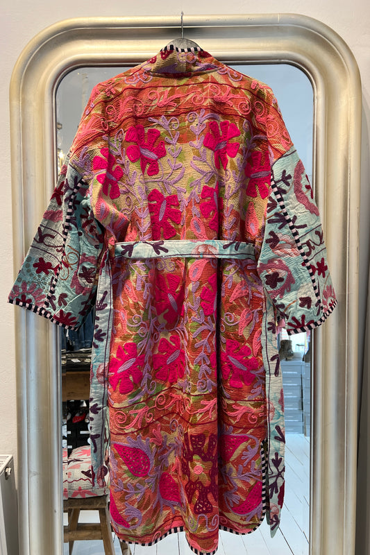 Hedvig Long kantha Coat no. 8