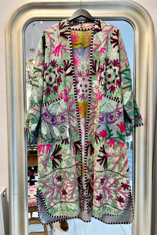 Hedvig Long kantha Coat no. 7