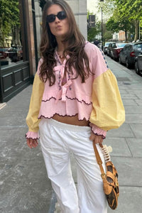 Louise organic cotton top