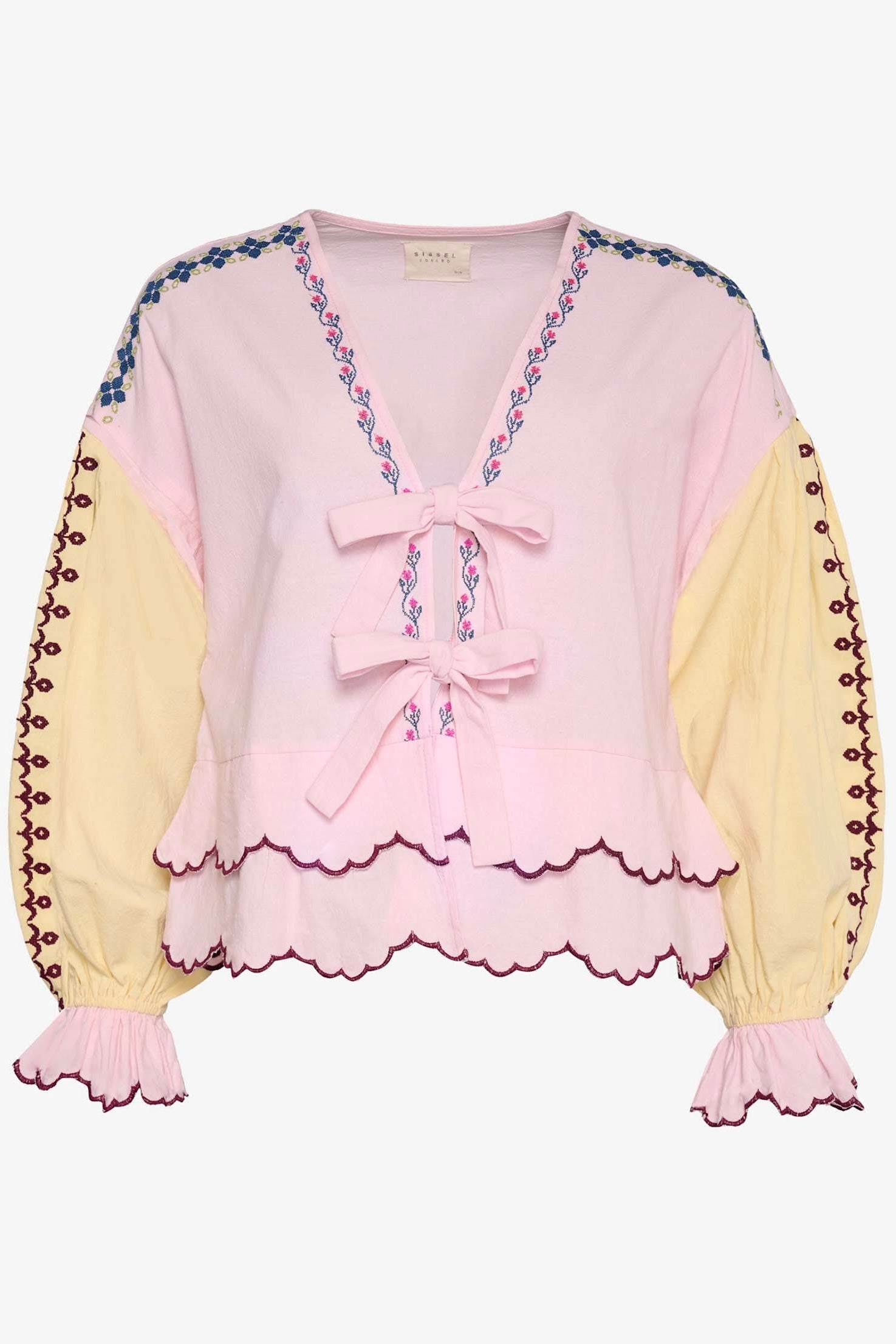 Louise organic cotton top