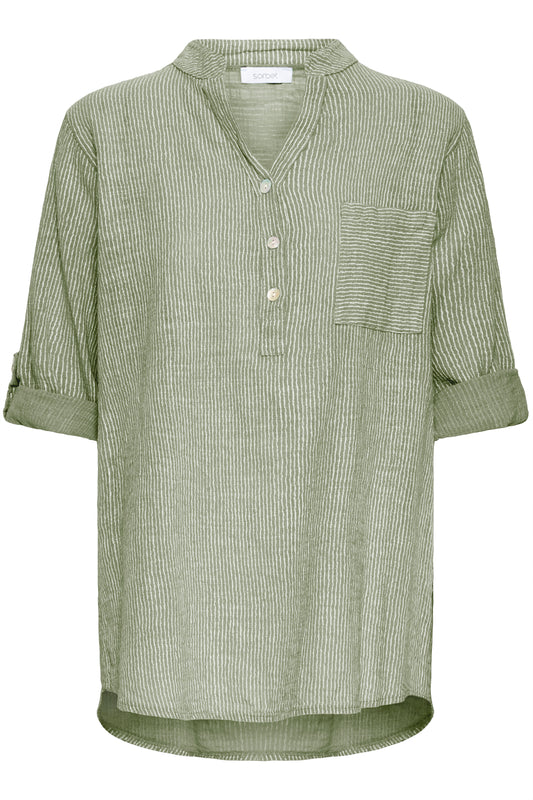 Alexa blouse green