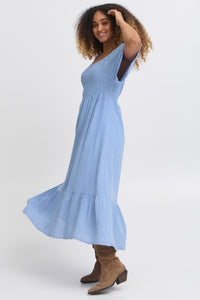 Alexa dress blue