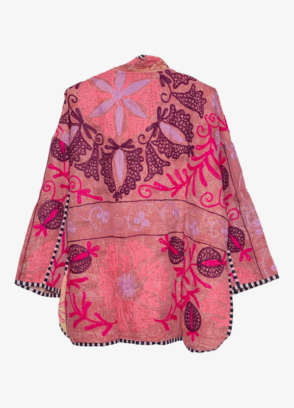 Hedvig Short Kantha Coat No. 7