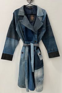 Denim vintage trenchcoat 7