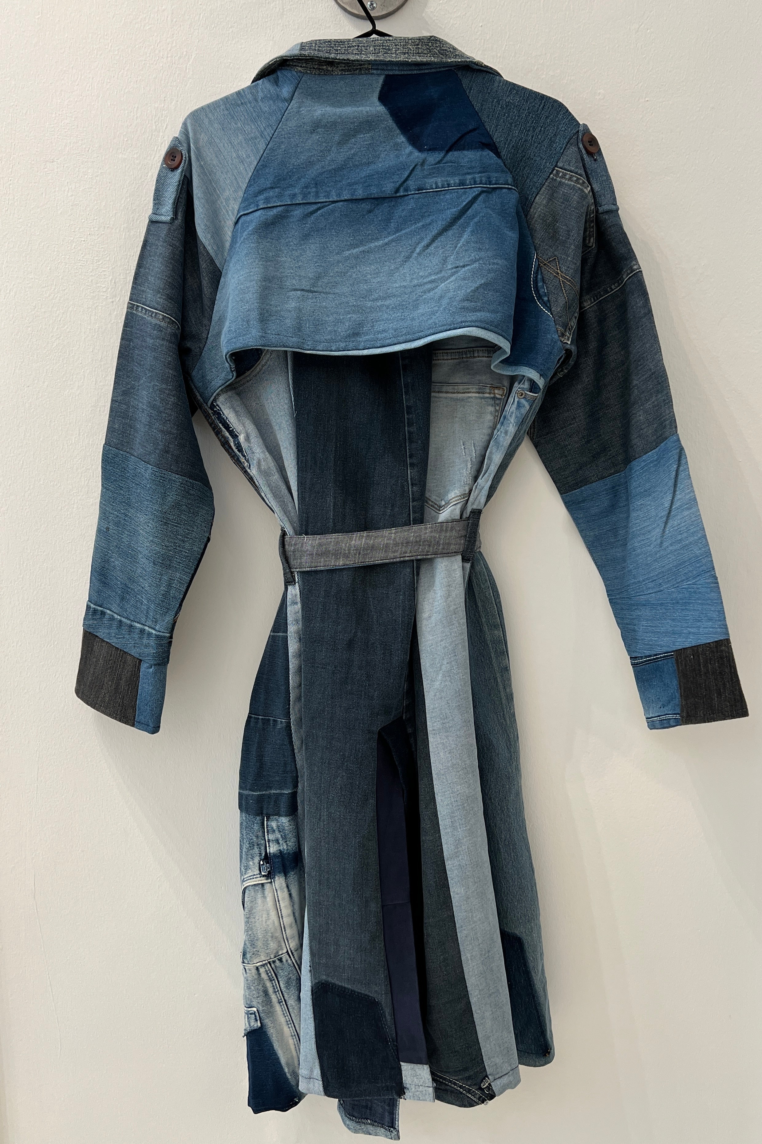 Denim vintage trenchcoat 7