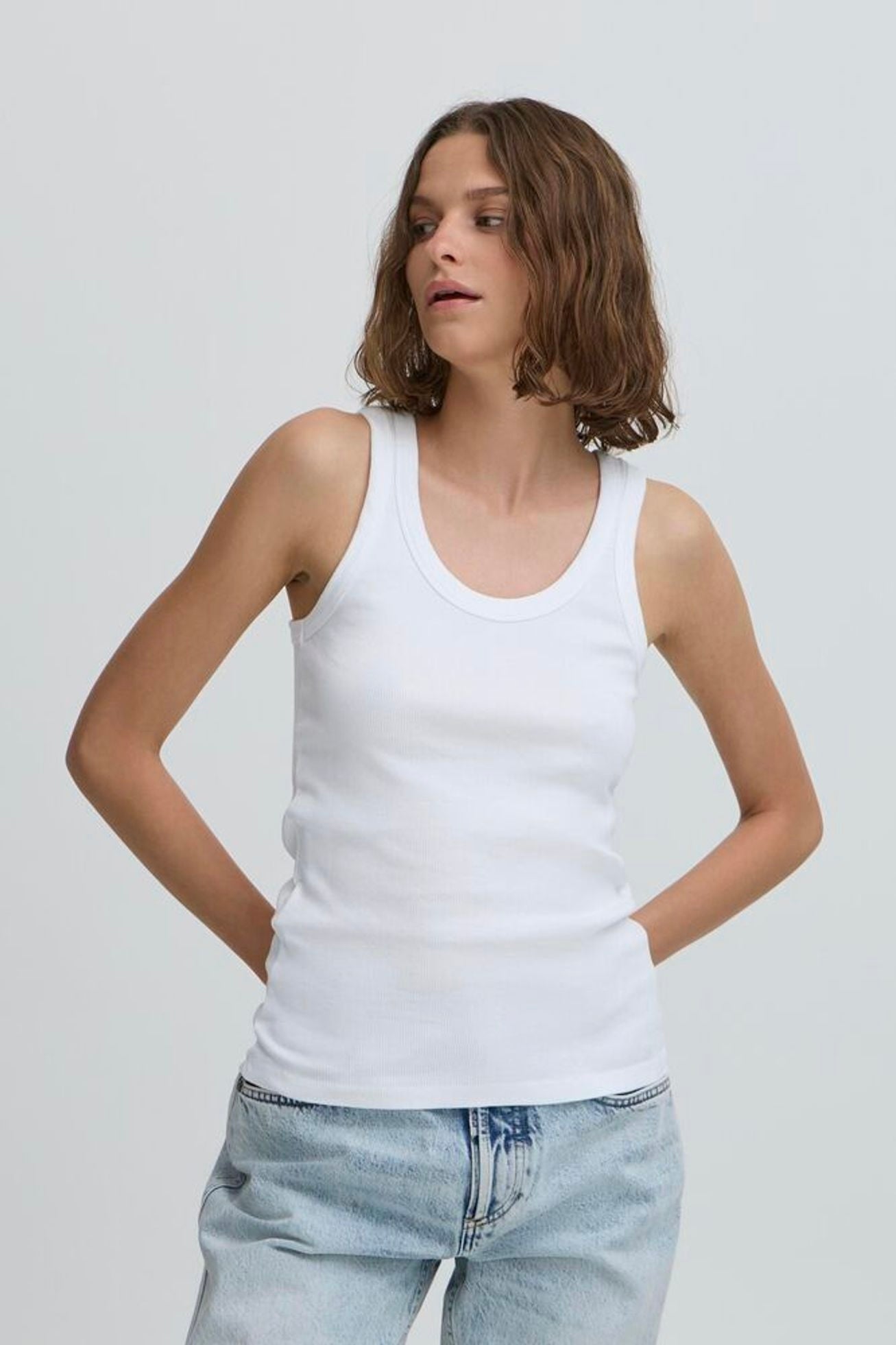 Tobelli Tank Top Hvid