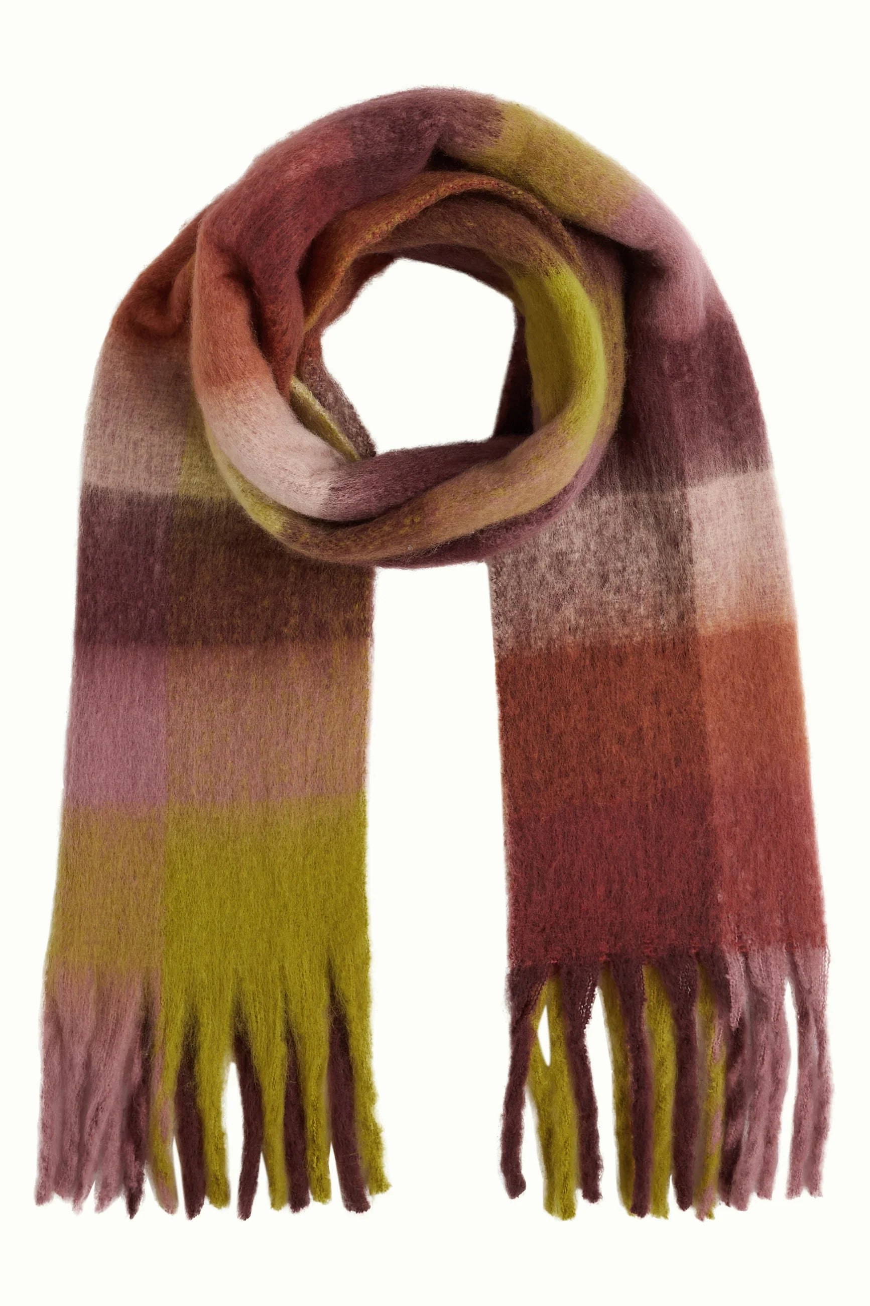 Check scarf multi