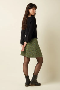 Border Skirt Green