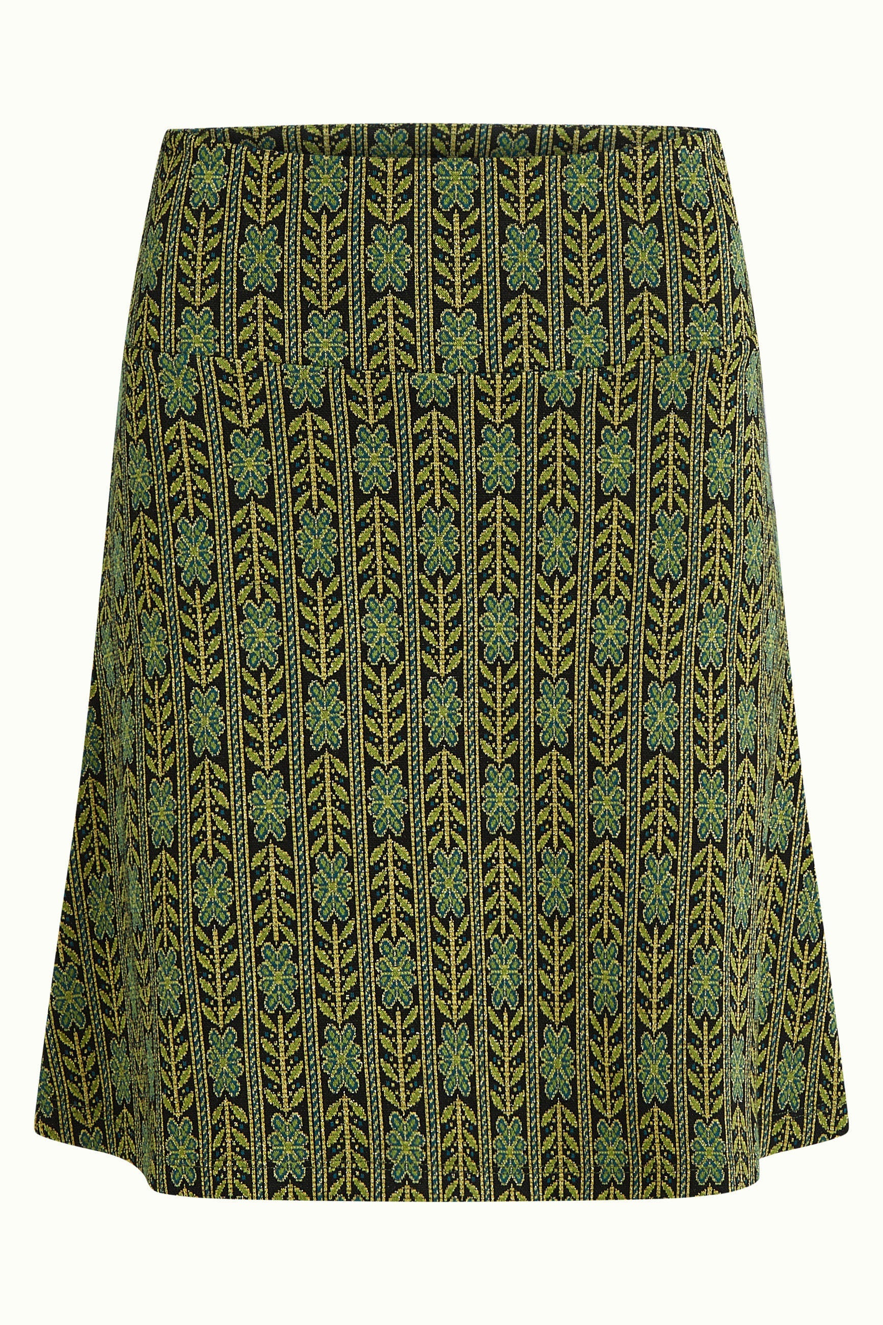 Border Skirt Green