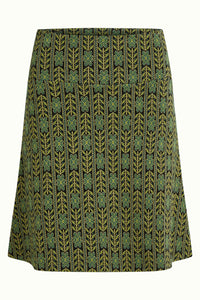 Border Skirt Green