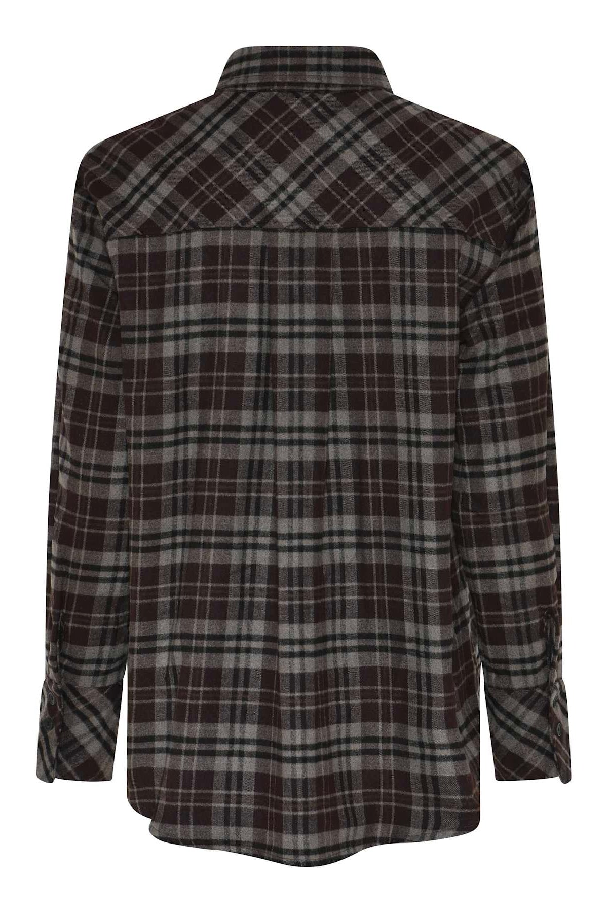 Marbel Shirt Dark Brown