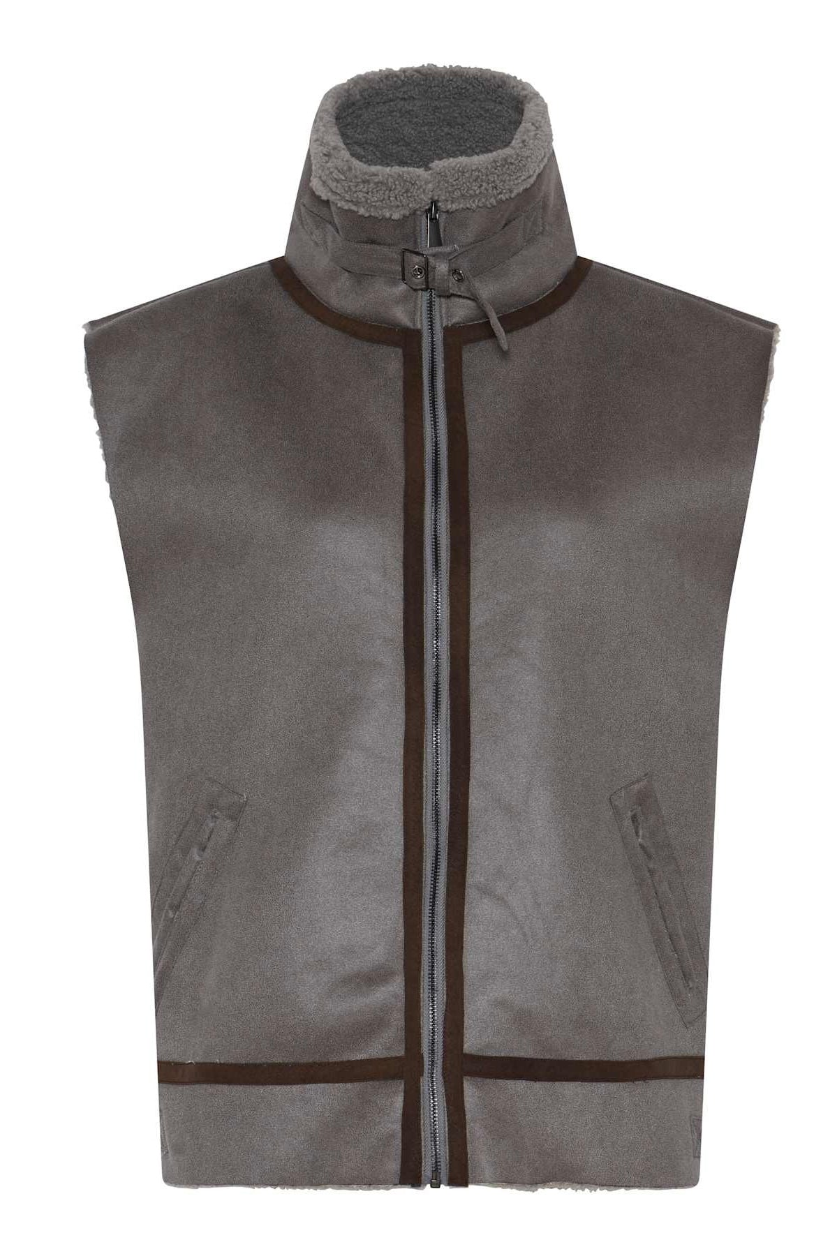 Miley Vest Grey