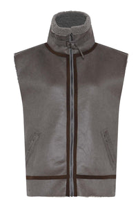 Miley Vest Grey