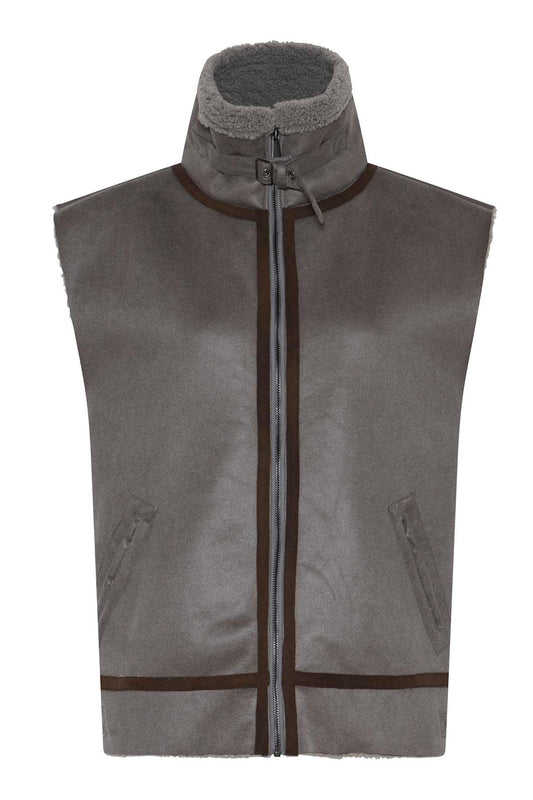 Miley Vest Grey
