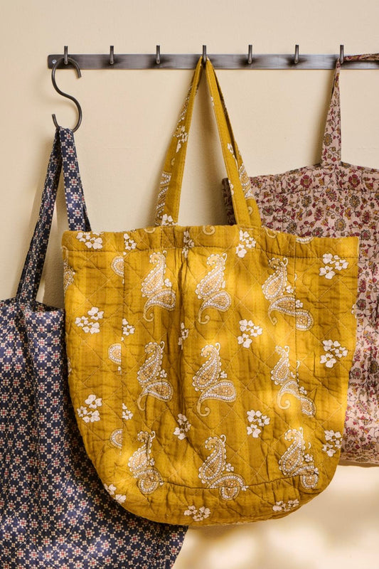 Quiltet Taske Yellow