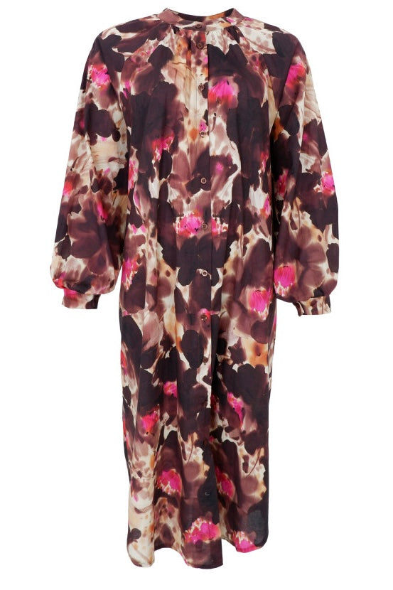 Rihanna berry Fall dress