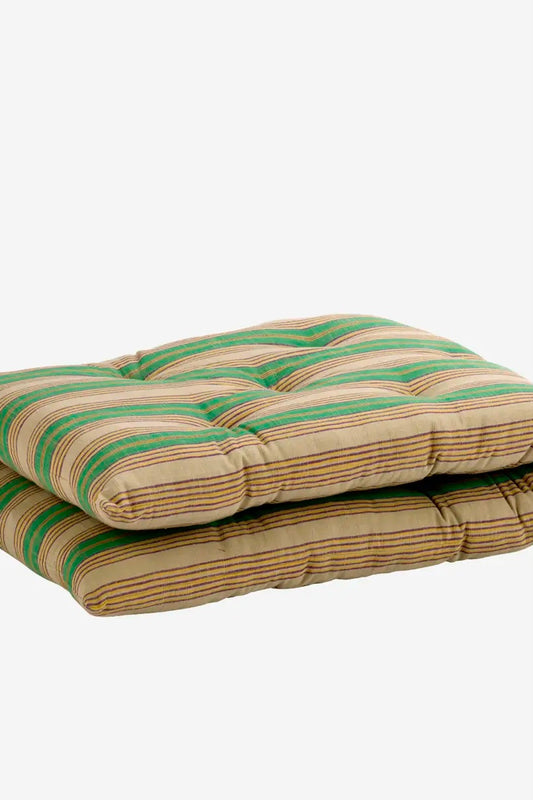 Madras Grøn/ Stribet