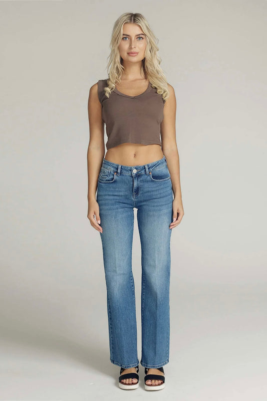 Isa Wide Leg Blue