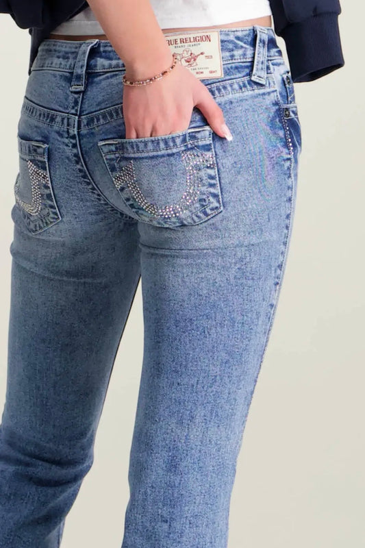 Crystal Becca Los rise bootcut