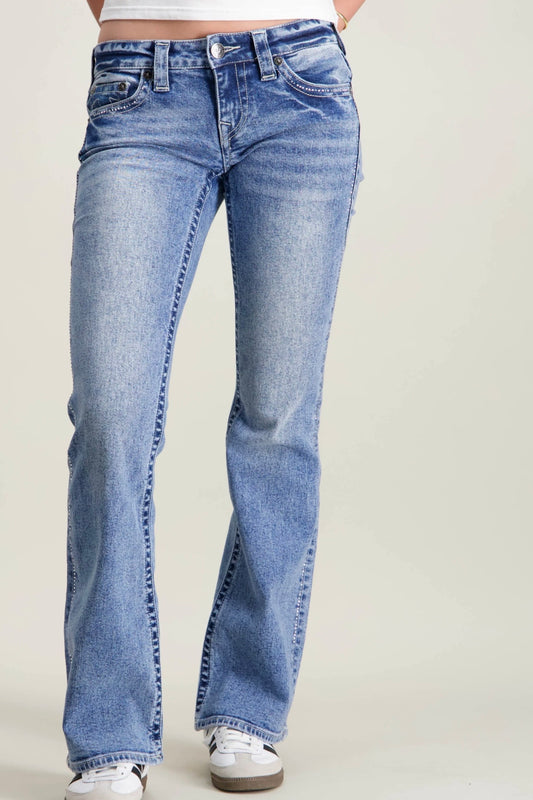 Crystal Becca Los rise bootcut