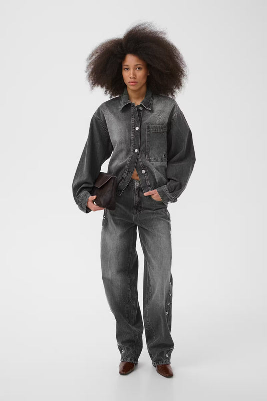 GZlaida ballon barrel jeans