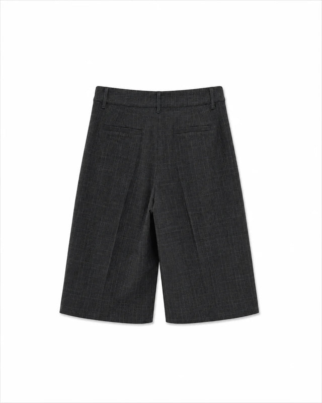 Raw culotte pants