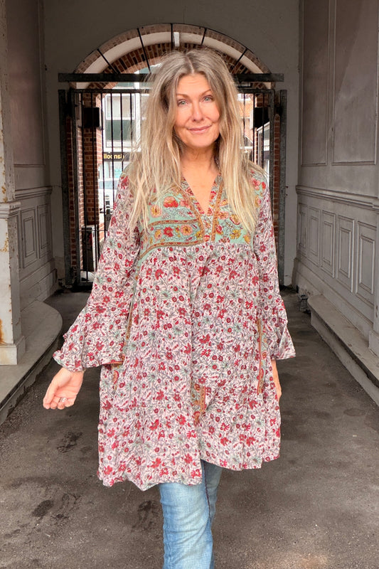 Belle tunika silke M/L no. 10