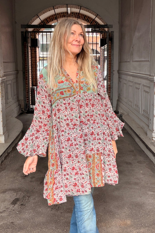 Belle tunika silke M/L no. 10