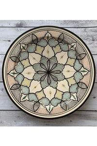 Marokkansk keramikfad 30cm i dia