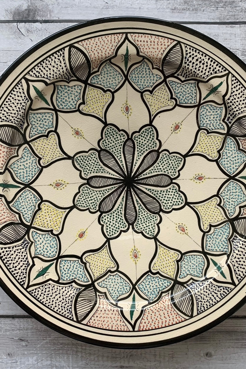 Marokkansk keramikfad 40cm i dia